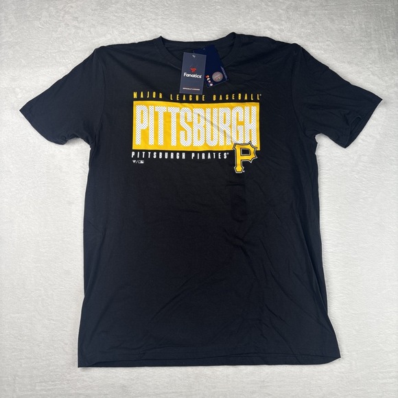 Fanatics Other - Fanatics Pittsburgh Pirates Men's Black Tee Shirt Short Sleeve NWT Size Large